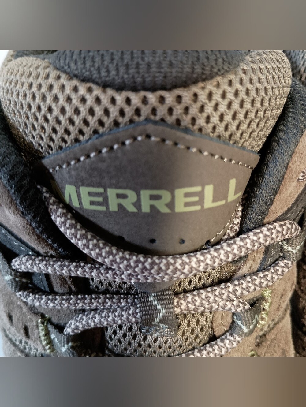Merrell Hiking Shoes Womens 9.5 Brown Accentor 3 Suede Leather Rubber Sole - Picture 11 of 13